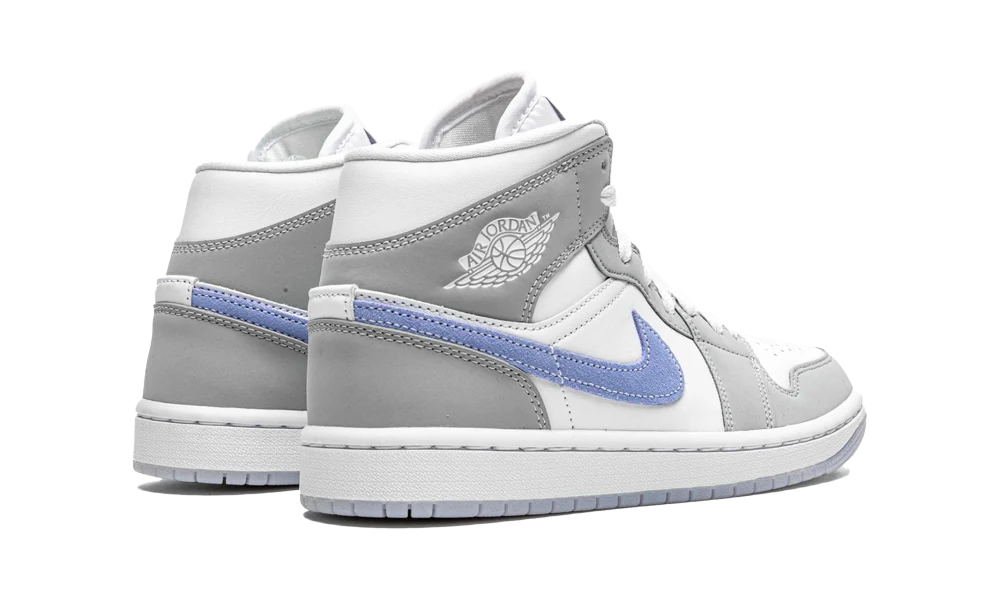 Air Jordan 1 Mid Aluminium Wolf Grey - Image 3
