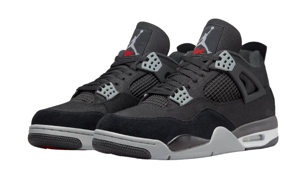 Jordan 4 Retro Se Black Canvas - Image 3