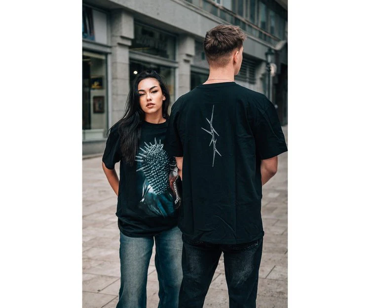 Thorned Mask Oversize Tee - Image 8