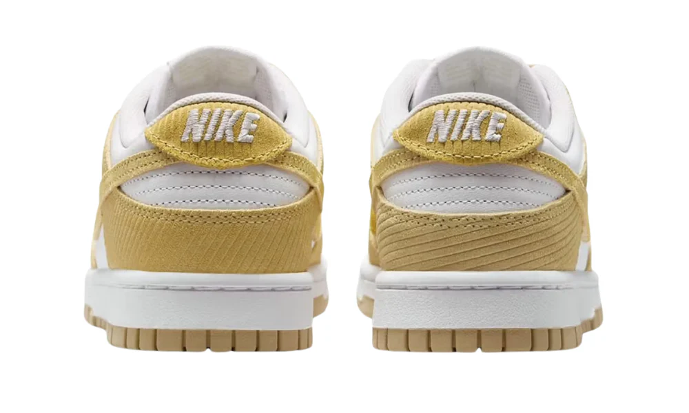 Nike Adds "Yellow Corduroy" To The Dunk Low - Image 3