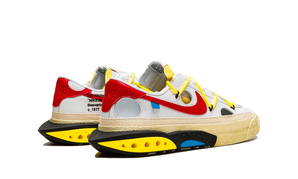 Nike Blazer Low 77 Off-White University Red - Image 4