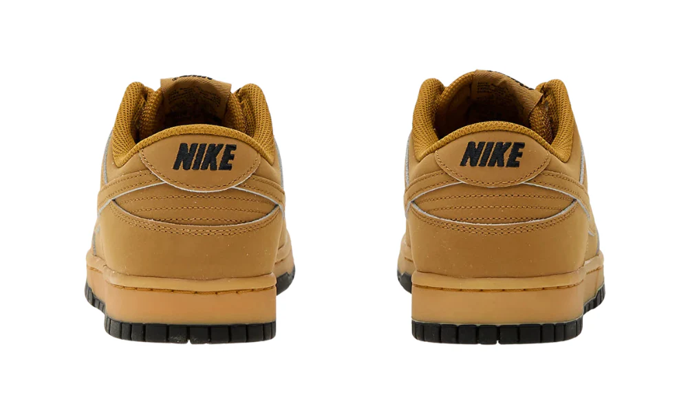 Nike Dunk Low Retro Se Wheat/ Wheat-Gum Yellow-Black - Image 3