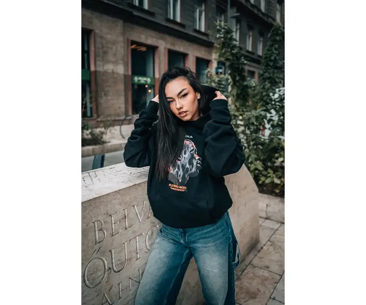 Flying High Heavy Oversize Hoodie - Image 6