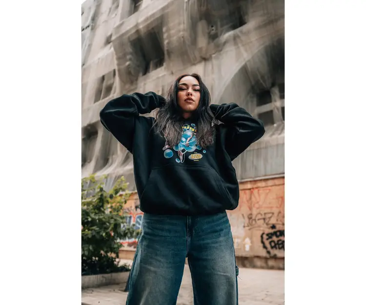 Psychadellic Heavy Oversize Hoodie - Image 8